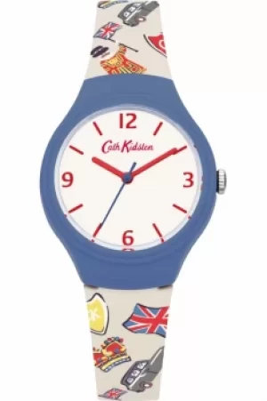 Image of Ladies Cath Kidston London Stamps Watch CKL026CU