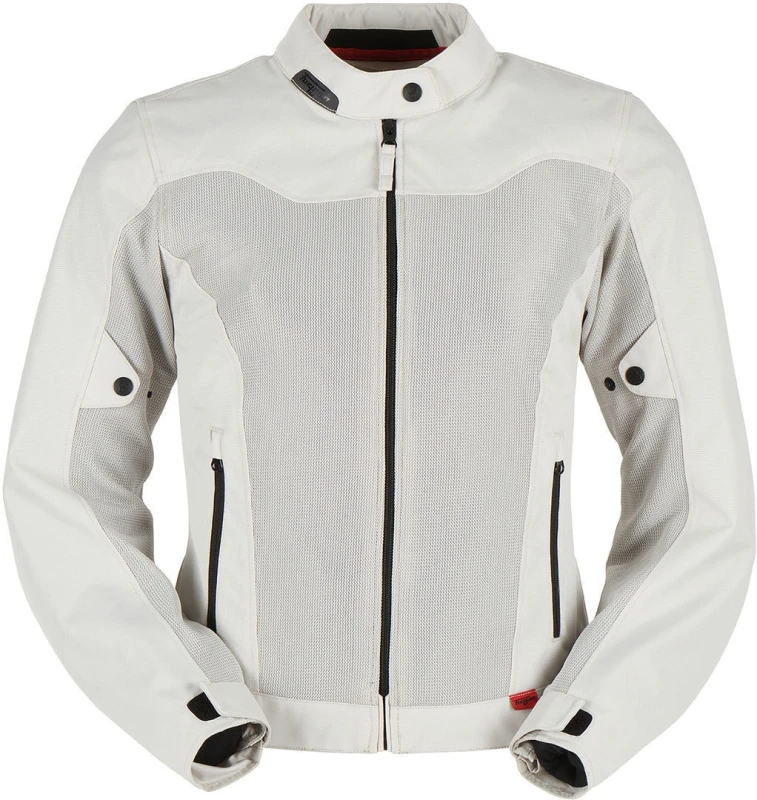 Image of Furygan Mistral Evo 3 Ladies Motorcycle Textile Jacket, white, Size XL for Women