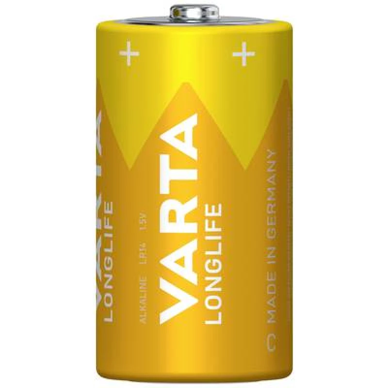 Image of Varta Varta LONGLIFE C Folie 6 C battery Alkali-manganese 7600 mAh 1.5 V 6 pc(s) 4114101306