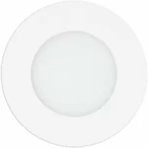 Image of Wall Flush Ceiling Light Colour White Shade White Plastic Bulb LED 5W Included