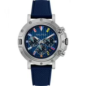 Image of Mens Nautica NST800 Flag Chronograph Watch