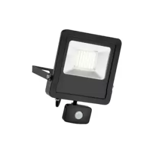 Image of Surge sensor garden light Matte Black glass 1 bulb 28.7cm