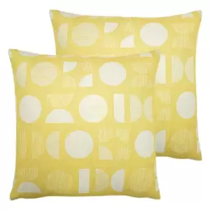 Image of Malmo Twin Pack Polyester Filled Cushions