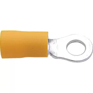 Image of 10.00MM Yellow Ring Terminal (Pk-100)