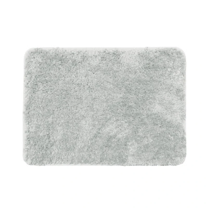 Image of Allure Bath Fashions Bling Sparkle Non Slip Bath Mat 40 X 60Cm - Light Grey