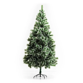 Image of HOMCOM 7ft Artificial Christmas Tree - Green