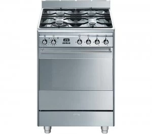 Image of SMEG SUK61PX8 Single Oven Dual Fuel Cooker