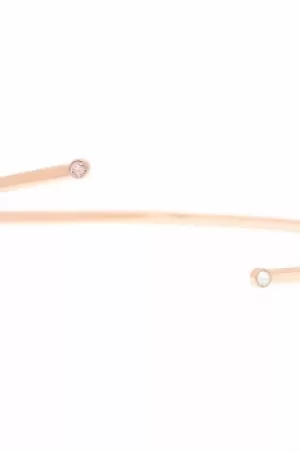 Image of Ladies Karen Millen PVD rose plating TINY DOT CUFF KMJ894-24-07