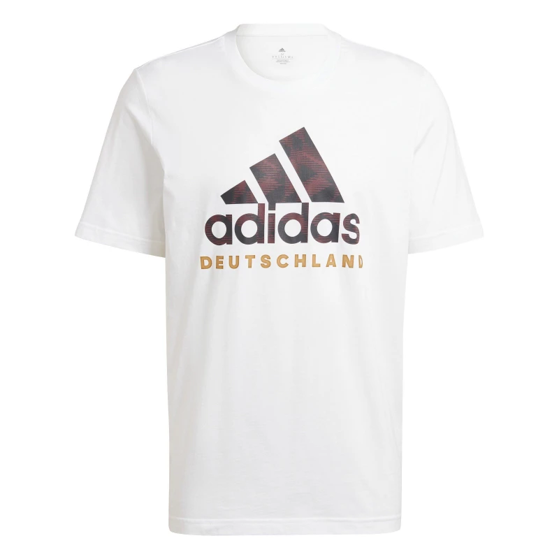 Image of adidas Germany DNA Graphic T-Shirt 2022 Adults - White White S
