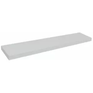 Image of Chicago - Wall Mounted 100cm Floating Chunky Shelf - White - White