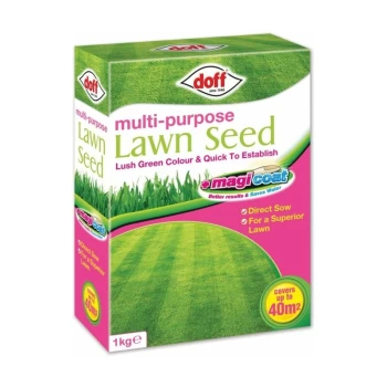 Image of Doff Multi Purpose Magicoat Lawn Seed 1kg - F-LD-A00-DOF-02