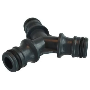 Image of Faithfull Plastic Y-Hose Connector