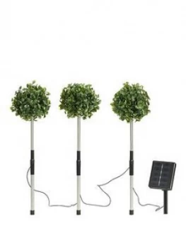 Image of Topiary Solar Stake Light - Pack Of 3