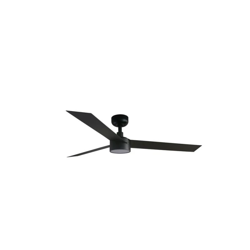 Image of Netlighting Cruiser Large LED Black DC Ceiling Fan 6 Speed Black Unisex