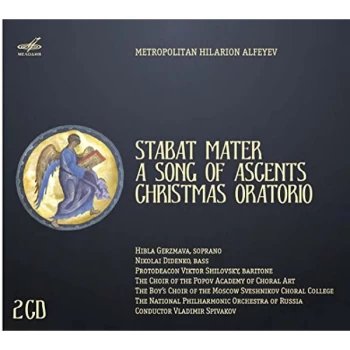 Image of Hibla Gerzmava - Stabat Mater/A Song of Ascents/Christmas Oratorio CD