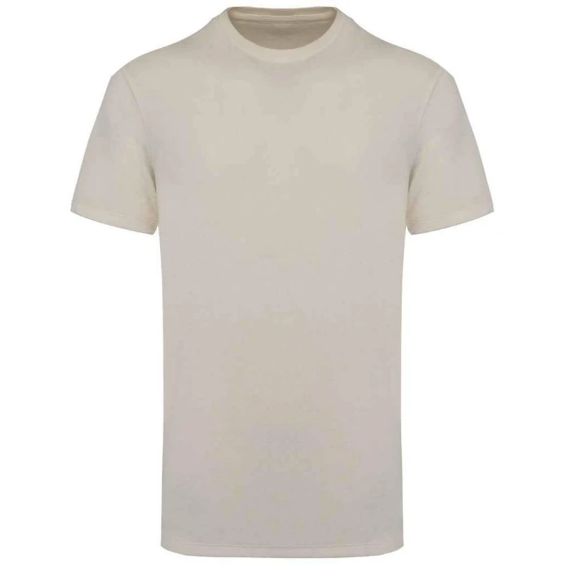Image of Native Spirit Mens Terry Towel T-Shirt in Ivory Size: XS Ivory Male XS