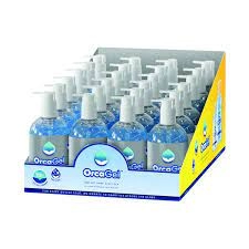 Image of Orcagel Hand Sanitiser 250ml Pump 70 Pack of 24 ORC034