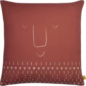 Image of Furn Pacha Recycled Cushion Cover (43cm x 43cm) (Teracotta)