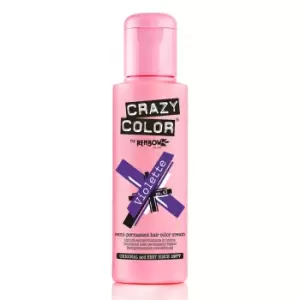 Image of Crazy Color Semi Permanent Hair Colour Cream - Violette 100ml