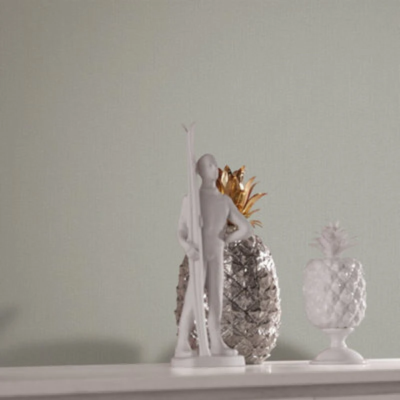 Image of Galerie Industrial Effects Silver Textured Plain Effect Wallpaper Roll