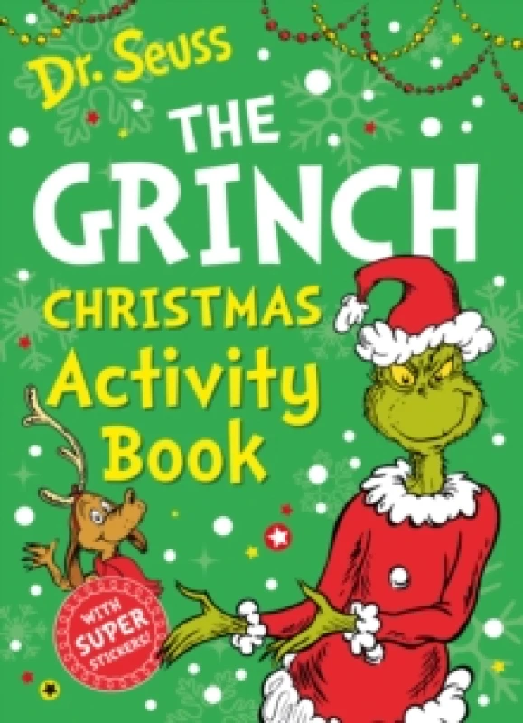 Image of The Grinch Christmas Activity Book Paperback / softback
