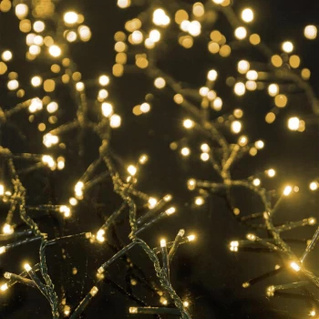 Image of Premier Decorations 1500 Multi TreeBrights & Timer - Gold