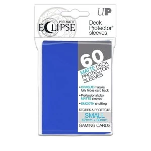 Image of Ultra Pro PRO Matte Eclipse Pacific Blue Small 60 Sleeves 12 Packs