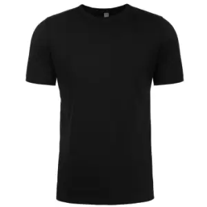 Image of Next Level Mens Short-Sleeved T-Shirt (L) (Black)