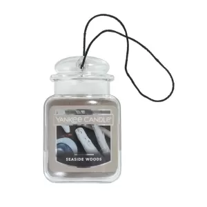 Image of Seaside Woods (Pack Of 6) Yankee Candle Ultimate Car Jar Air Freshener