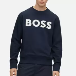 Image of BOSS Orange WeBasic Logo Cotton Sweatshirt - M