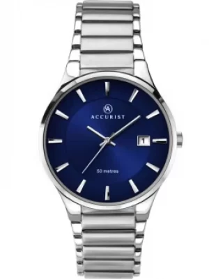 Image of Accurist Mens Signature Blue Watch 7217