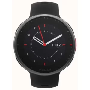 Image of Polar Vantage V2 H10 HR Sensor Quartz Digital Dial Black Rubber Strap Smartwatch 90082711