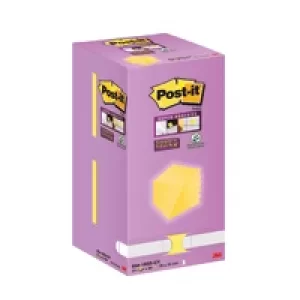 Image of Post-it Sticky Notes Yellow Tower 76 x 76mm (Pack of 16) 7100236608