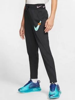 Image of Nike Sportswear Just Do It Older Girls Track Pants - Black