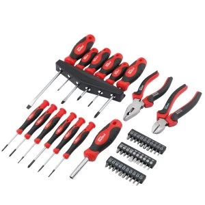 Image of Draper Redline 45 Piece Screwdriver and Bit Set
