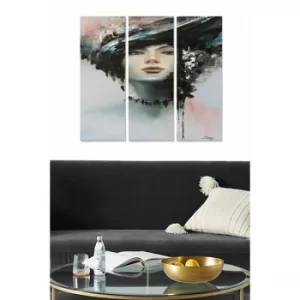 Image of MDF669068926 Multicolor Decorative MDF Painting (3 Pieces)