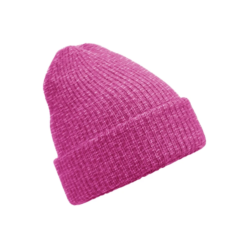 Image of Beechfield Beechfield Men Colour Pop Beanie in Bright Pink Bright Pink One Size Male 5063470729586
