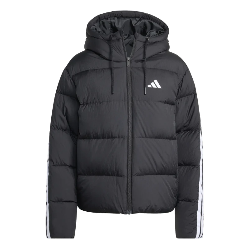 Image of Adidas Womens down jacket adidas Essentials 3-Stripes Noir Female S