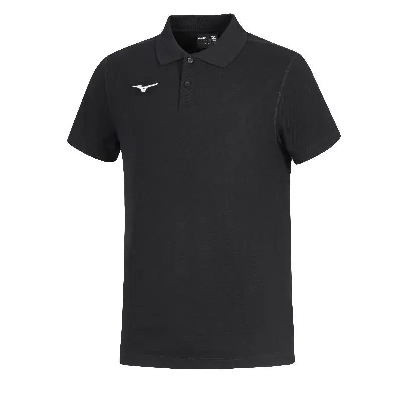 Image of Polo shirt child Mizuno Shizuoka Noir Unisex 6 ans