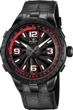 Image of Perrelet Watch Turbine Pilot Red