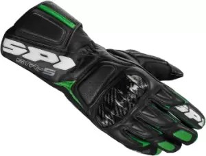 Image of Spidi STR-5 Gloves, black-green, Size L, black-green, Size L