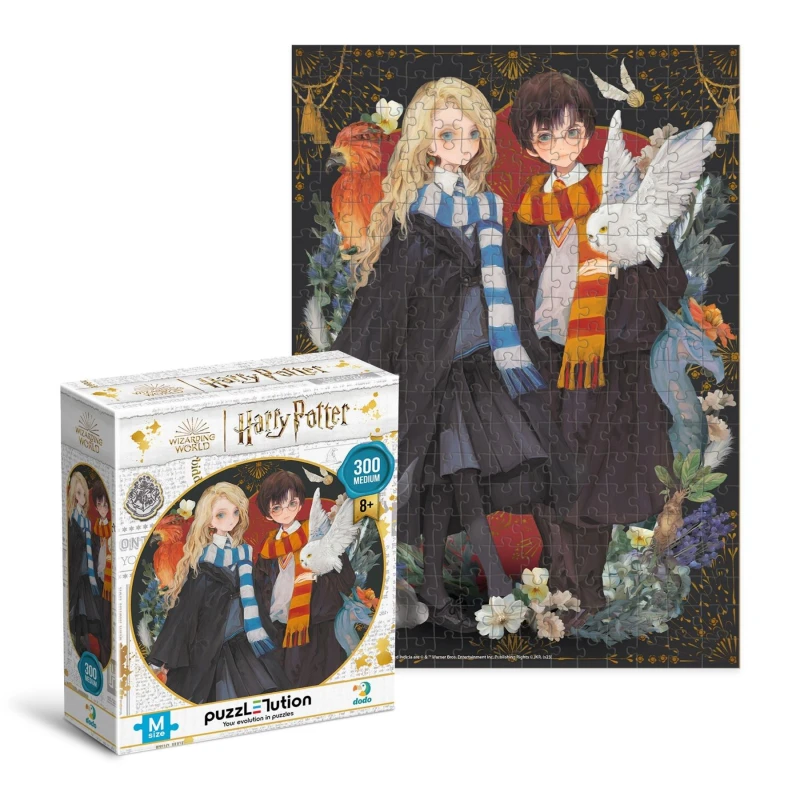 Image of DODO Harry Potter & Luna Puzzle - Medium Multi