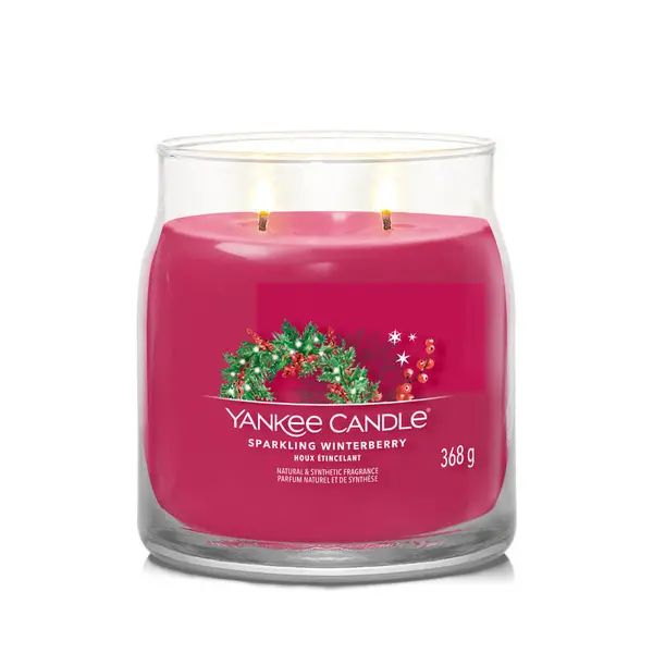 Image of Yankee Candle Sparkling Winterberry Scented Candle 368g