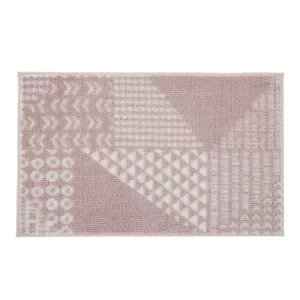 Image of Catherine Lansfield Larsson Geo Blush Bath Mat