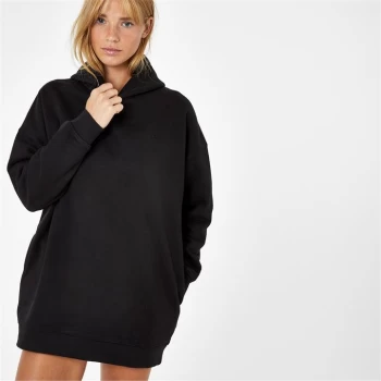Image of Jack Wills Longline Hoodie - Black