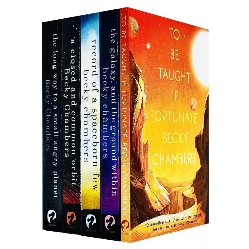 Image of Wayfarers Series by Becky Chambers 5 Books Collection Set (The Long Way to a Small, Angry Planet, A Closed and Common Orbit, Record of a Spaceborn Few
