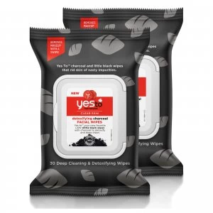 Image of yes to Tomatoes Detoxifying Charcoal Mud Single Use Mask (Pack of 4)
