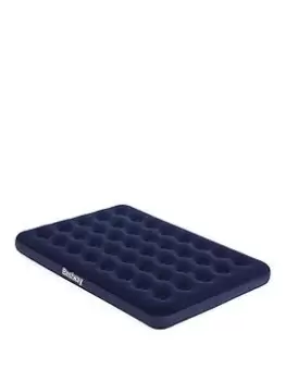 Image of Bestway Double Flocked Airbed With Pump