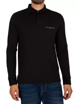 Image of Longsleeved Clean Jersey Polo Shirt