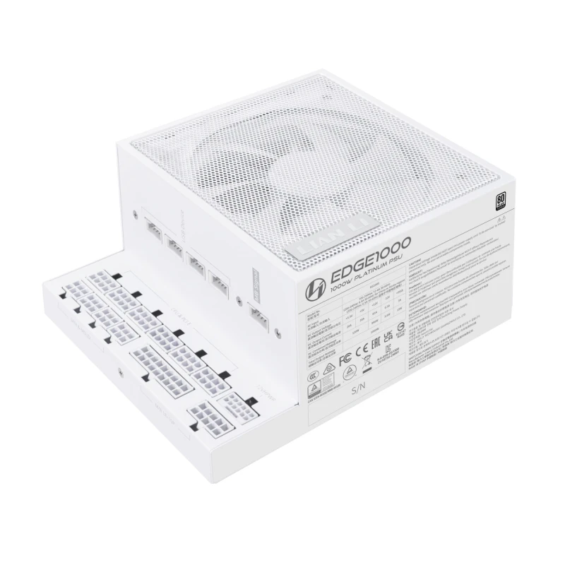 Image of Lian Li Lian Li EG1000 power supply unit 1000 W 20-pin ATX SFX White EG1000 WHITE